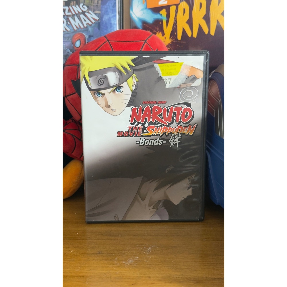 Naruto Shippuden The Movie Bonds DVD‎ Shonen Jump Anime Sasuke Naruto Uzumaki